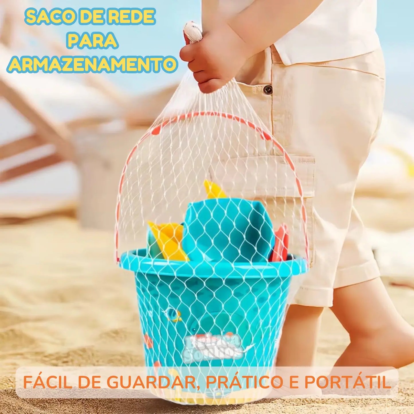 Brinquedo de Praia Conjunto para Areia Verão