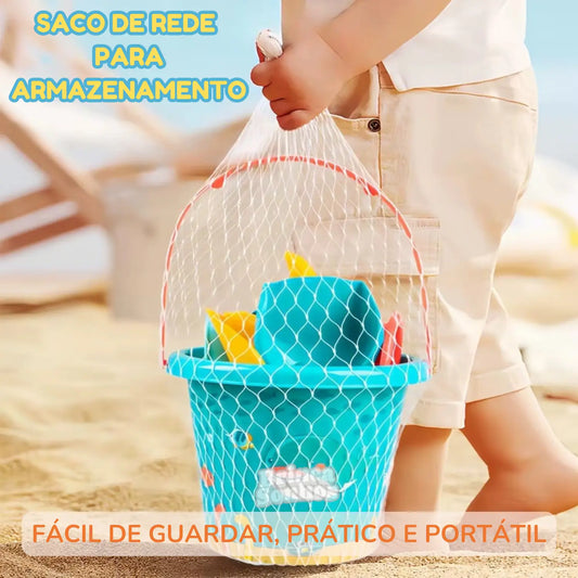 Brinquedo de Praia Conjunto para Areia Verão