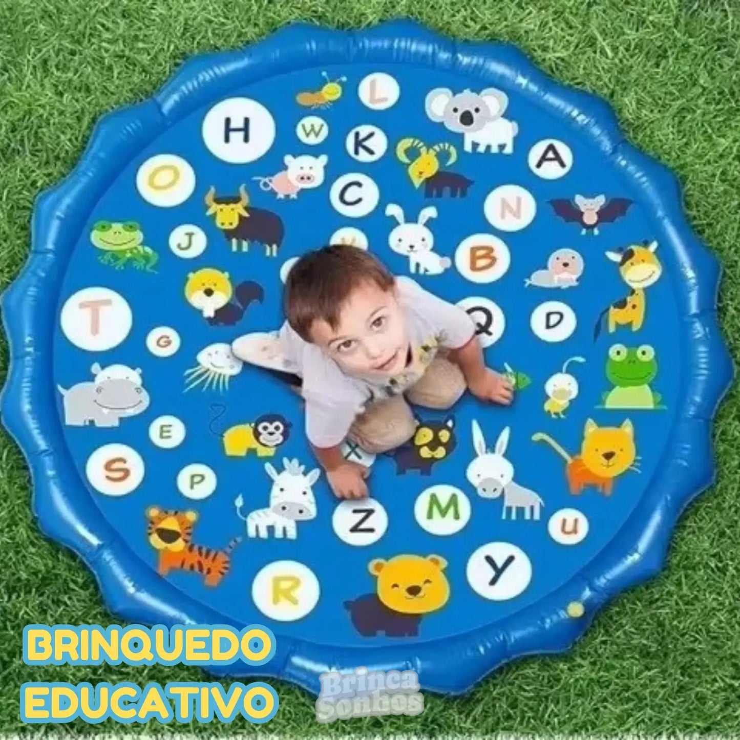 Brinquedo de Praia Educativo Esteira de Água
