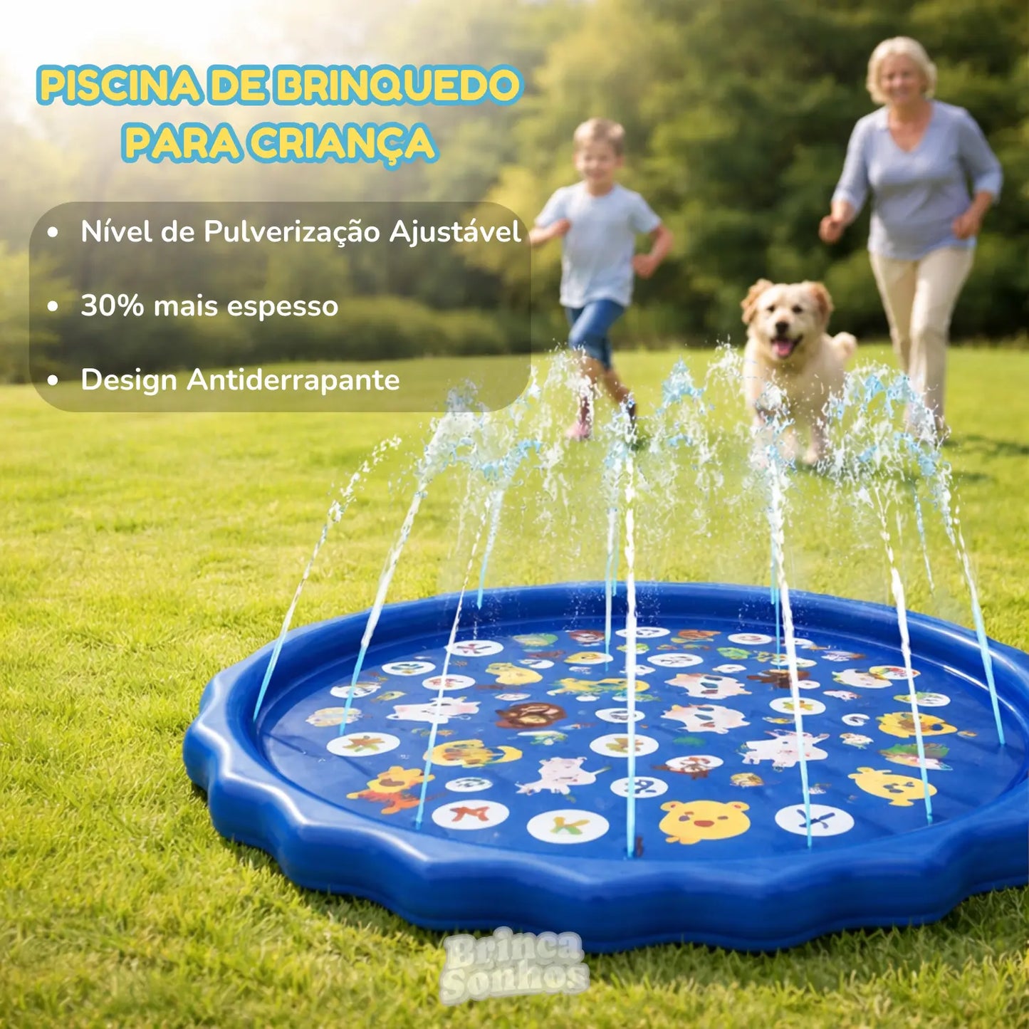 Brinquedo de Praia Educativo Esteira de Água