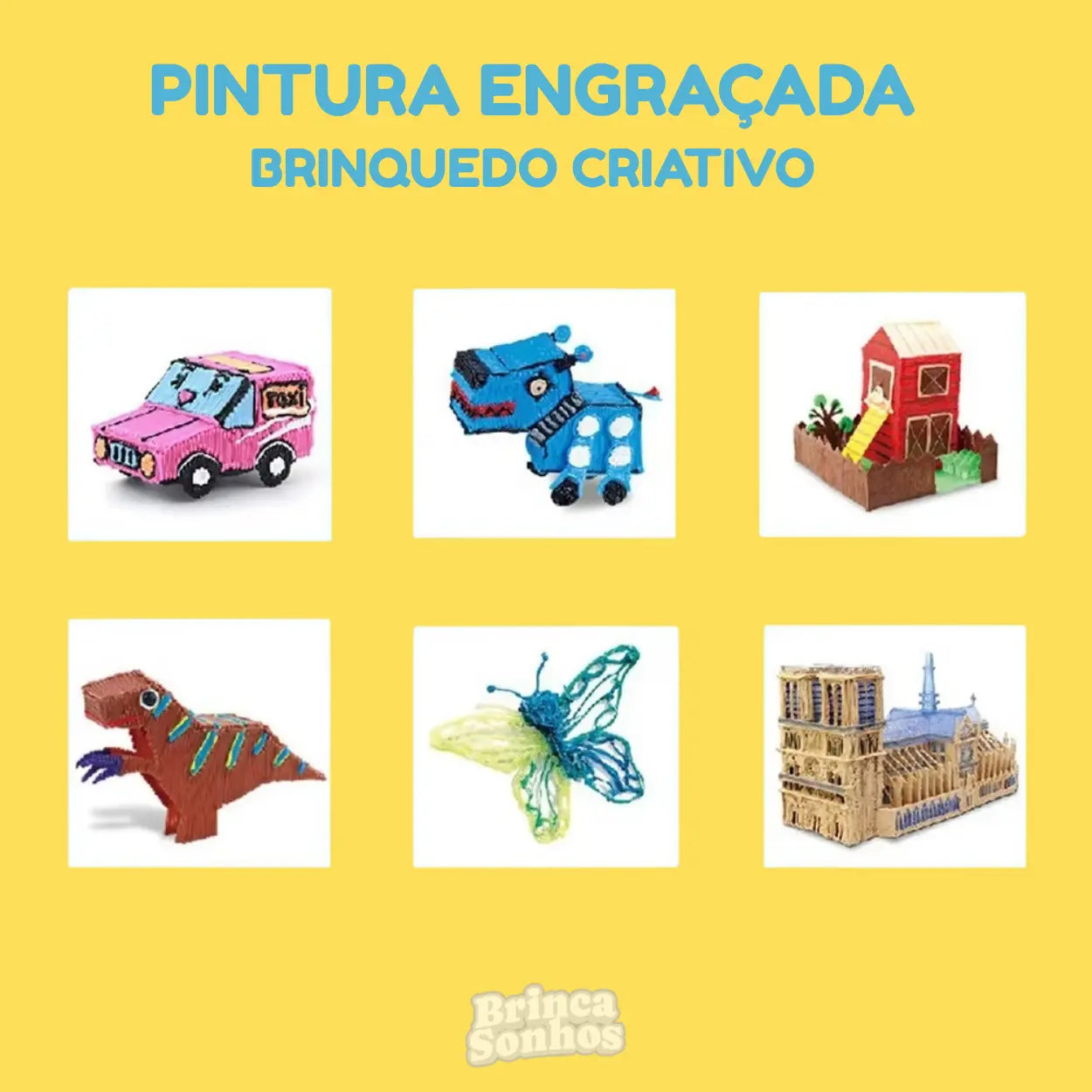 Caneta 3D Infantil para Desenho
