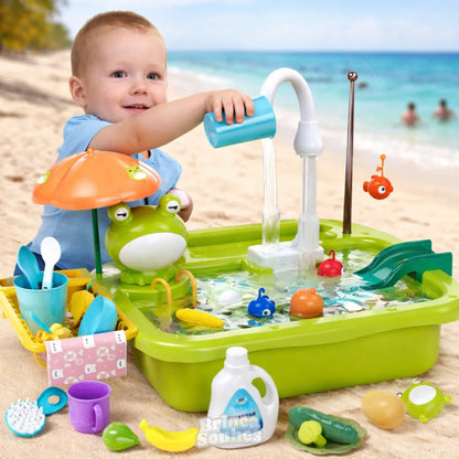 Kit Pia de Cozinha Brinquedos de Verão