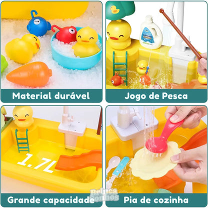 Kit Pia de Cozinha Brinquedos de Verão