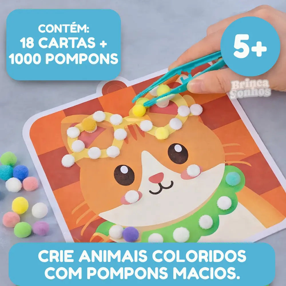 Livro de Adesivos Arte Infantil