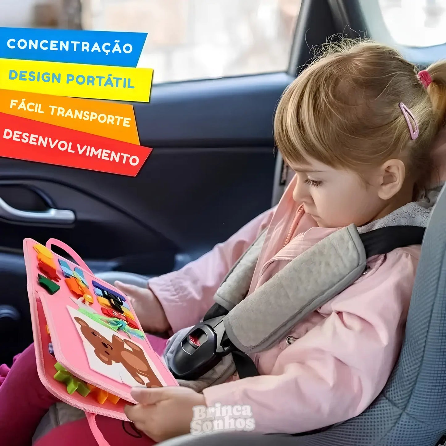 Maleta Educativa de Viagem Montessori