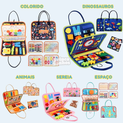 Maleta Educativa de Viagem Montessori