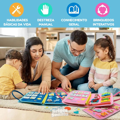 Maleta Educativa de Viagem Montessori