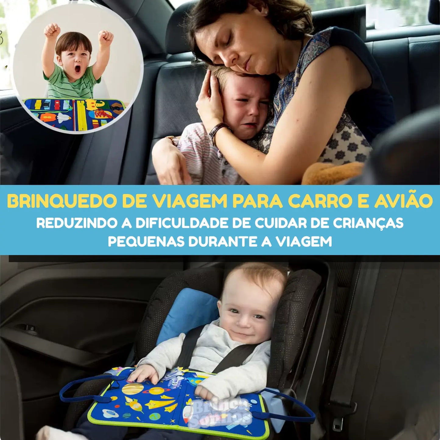 Maleta Educativa de Viagem Montessori