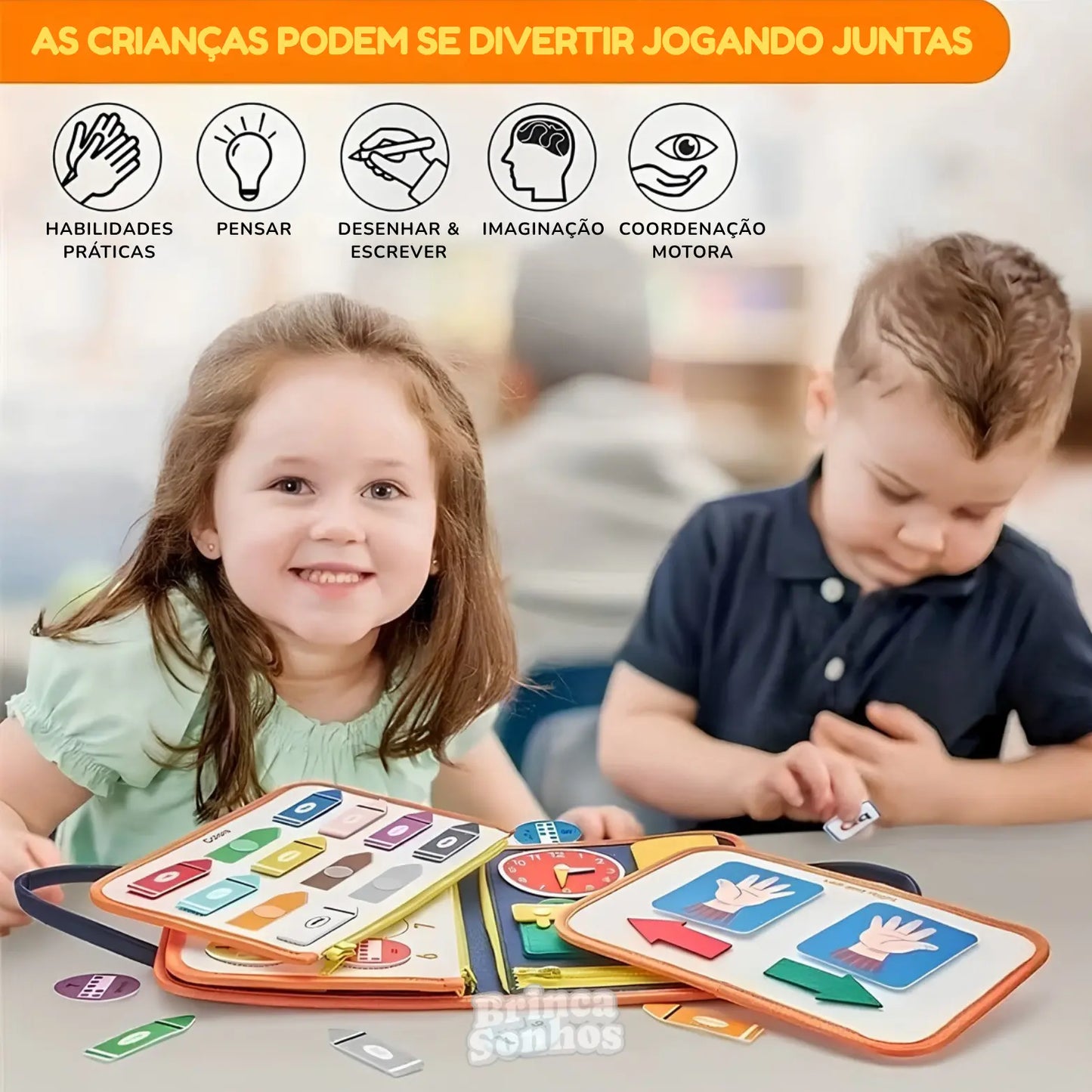 Maleta Educativa de Viagem Montessori