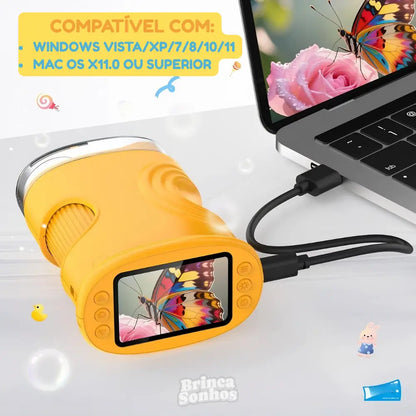 Microscópio Portátil para Crianças