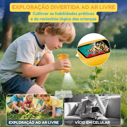Microscópio Portátil para Crianças